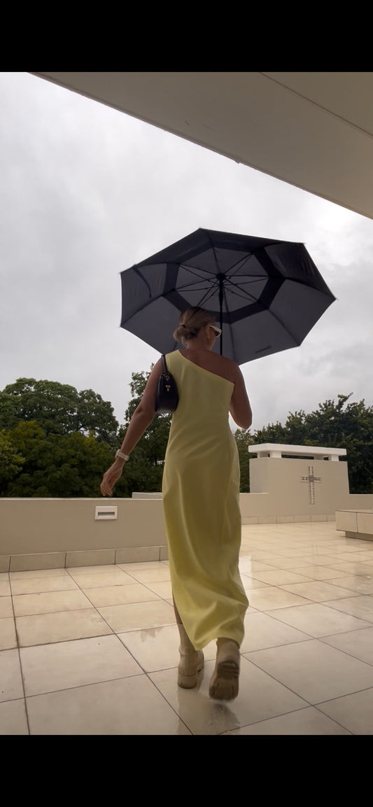 Butter Yellow Dress