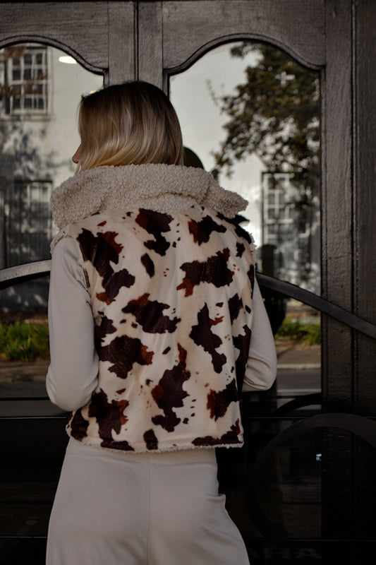 Cow Reversible Jacket