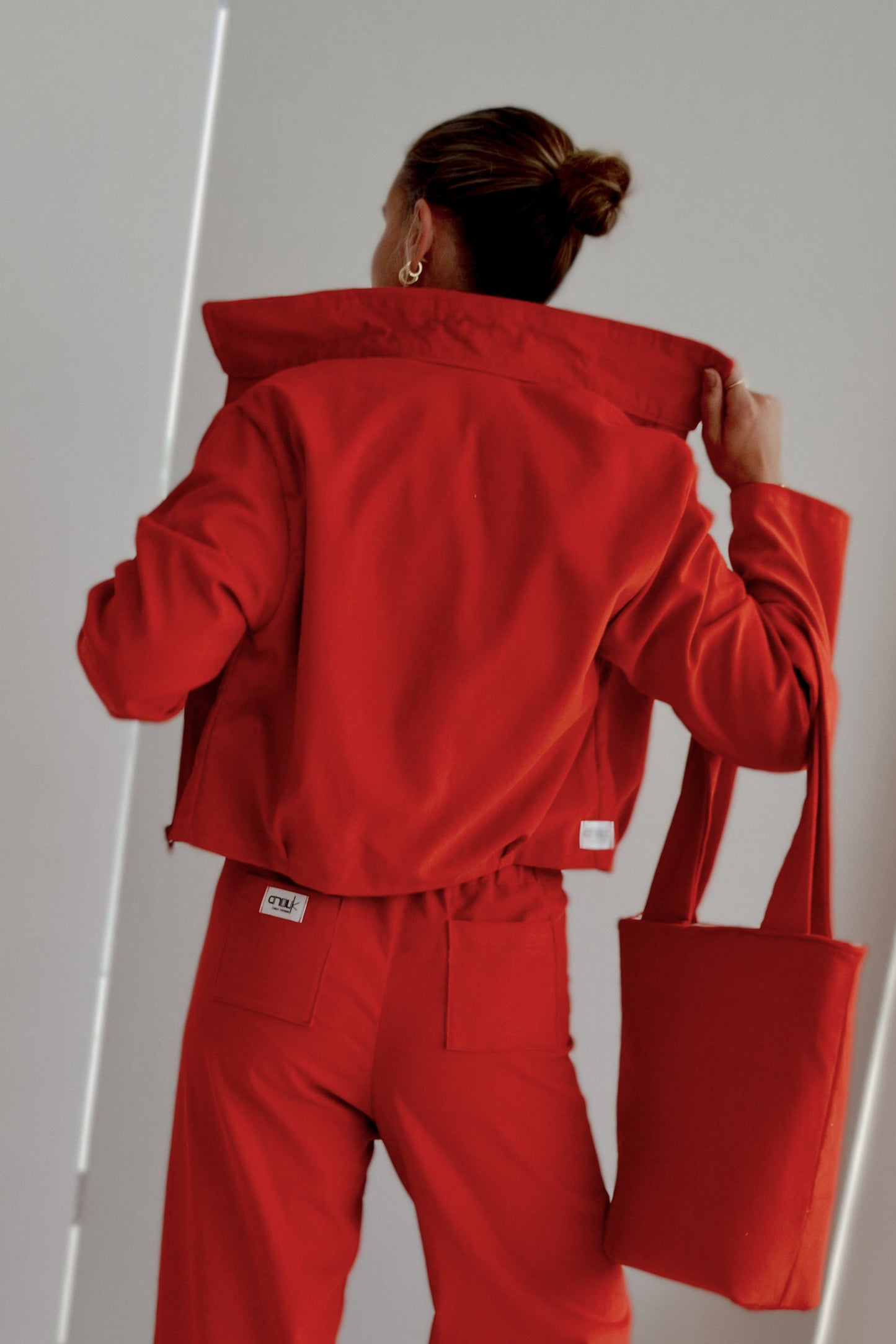 Red Corduroy Jacket
