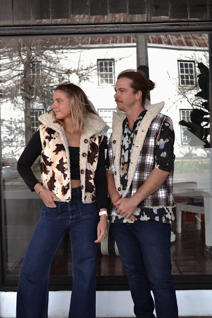 His Reversible Check Jacket