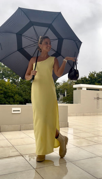 Butter Yellow Dress