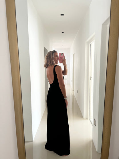 Black Velvet Dress