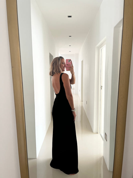 Black Velvet Dress