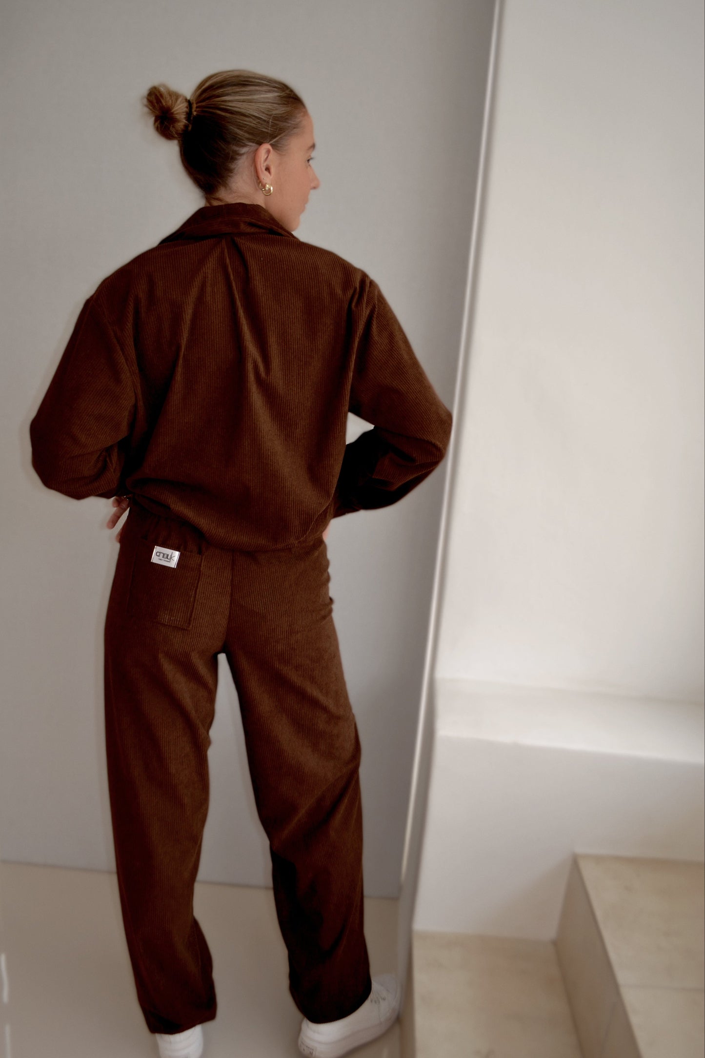 Chocolate Brown Corduroy Pants