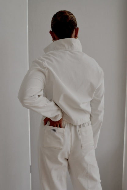 White Corduroy Pants