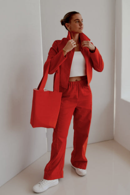 Red Corduroy Pants
