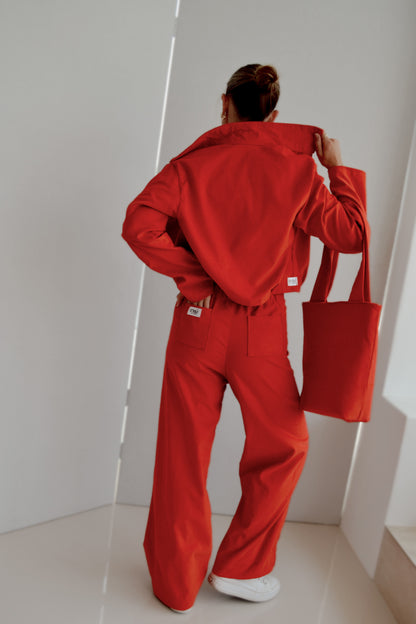Red Corduroy Pants