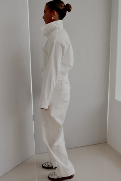 White Corduroy Pants