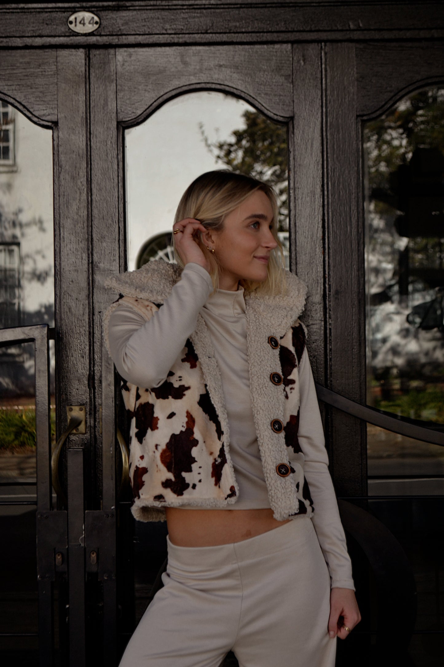Cow Reversible Jacket