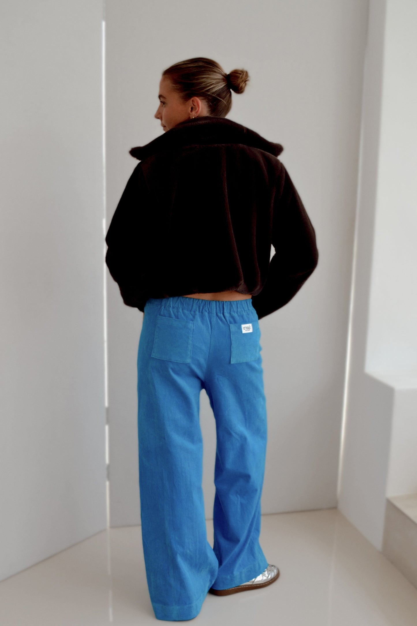 Blue Corduroy Pants