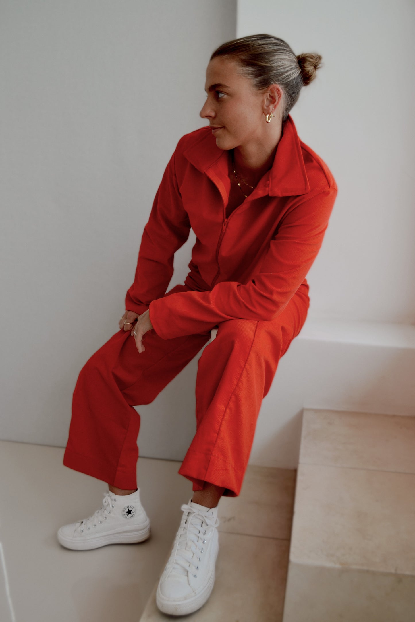 Red Corduroy Jacket