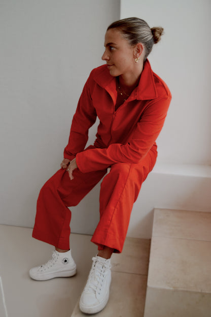 Red Corduroy Jacket