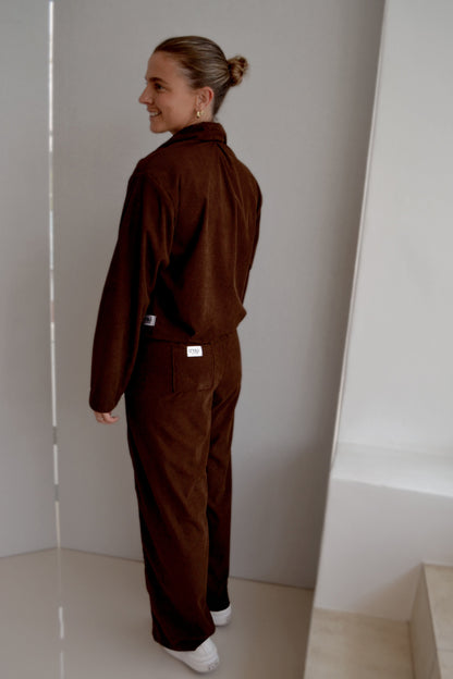 Chocolate Brown Corduroy Pants