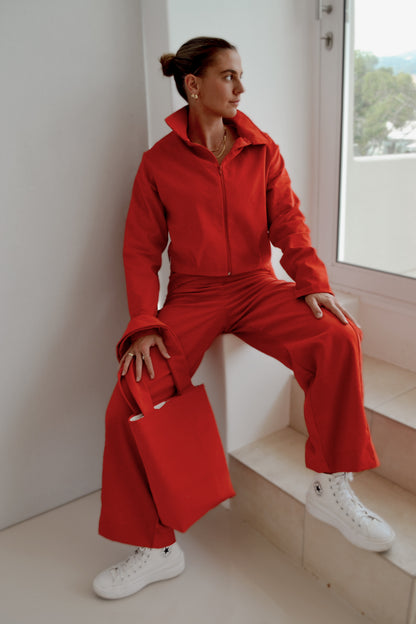 Red Corduroy Pants