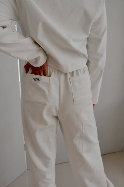 White Corduroy Pants