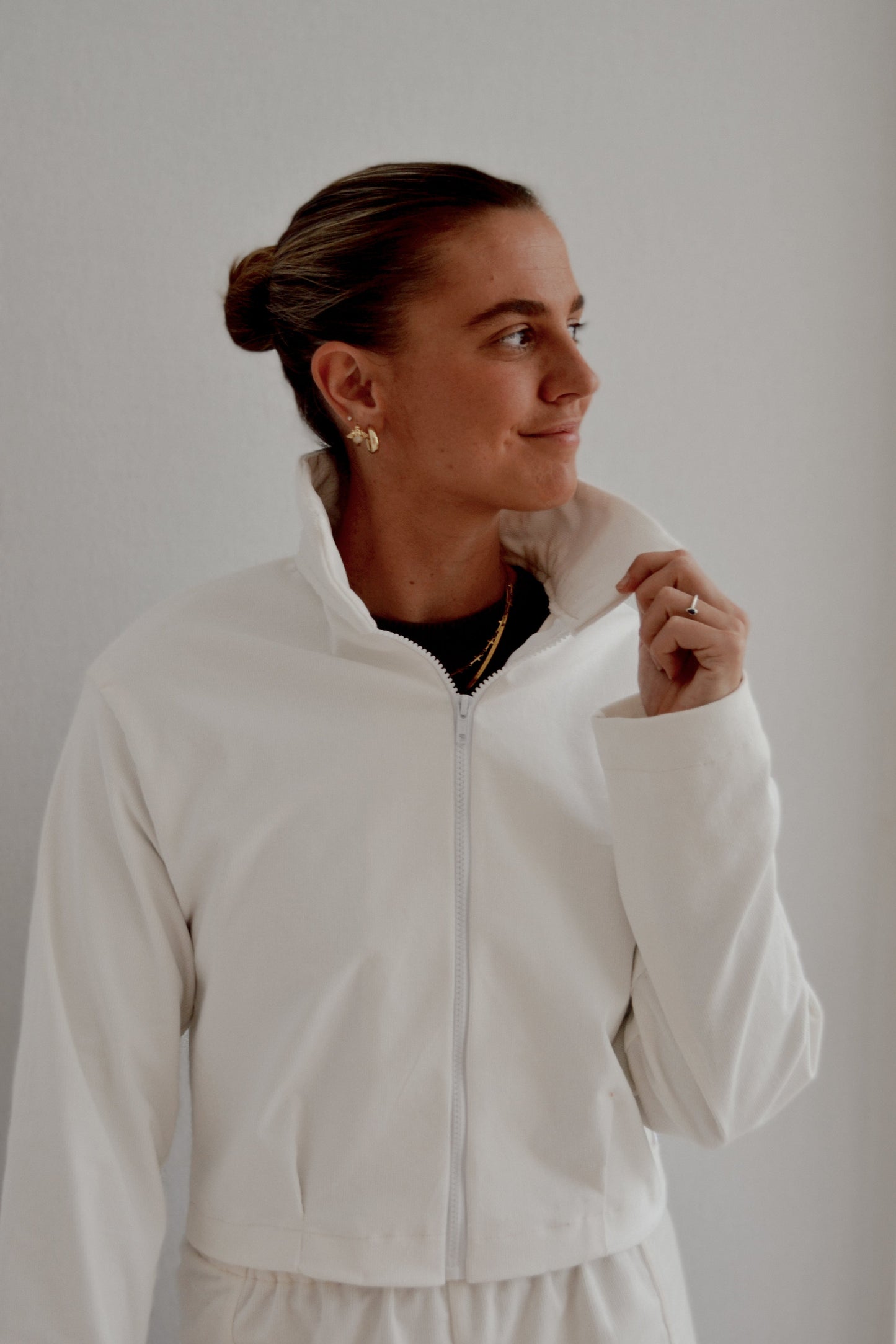 White Corduroy Jacket