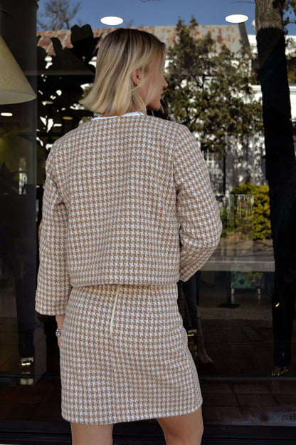 Neutral Pattern Skirt